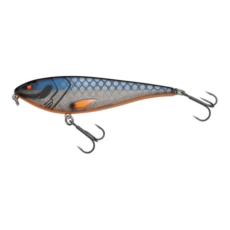 Berkley Zilla Glider · 10 cm · 18 g · Blauw-oranje