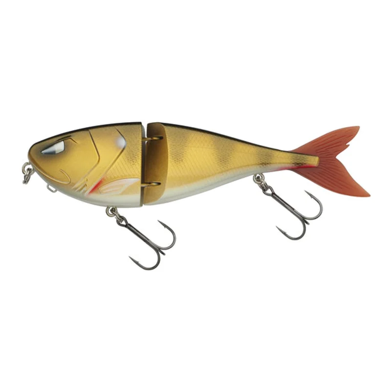Berkley Zilla Jointed Glider · 18 cm · 80 g · Goud-zwart