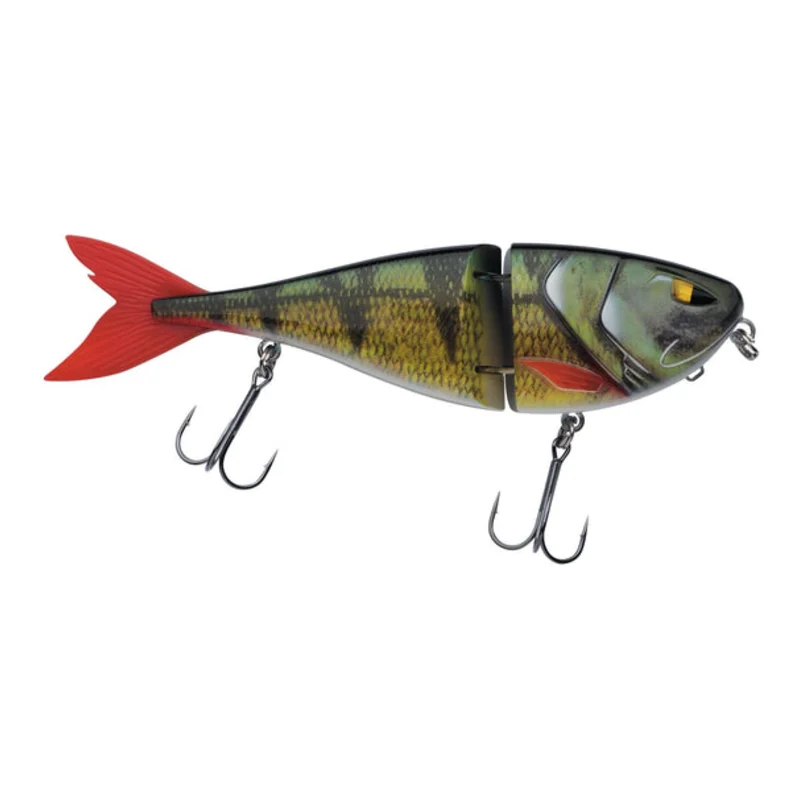 Berkley Zilla Jointed Glider · 18 cm · 80 g · Groen-baars