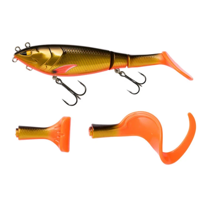 Berkley Zilla Tailswinger · 14 cm · 56 g · Goud-oranje